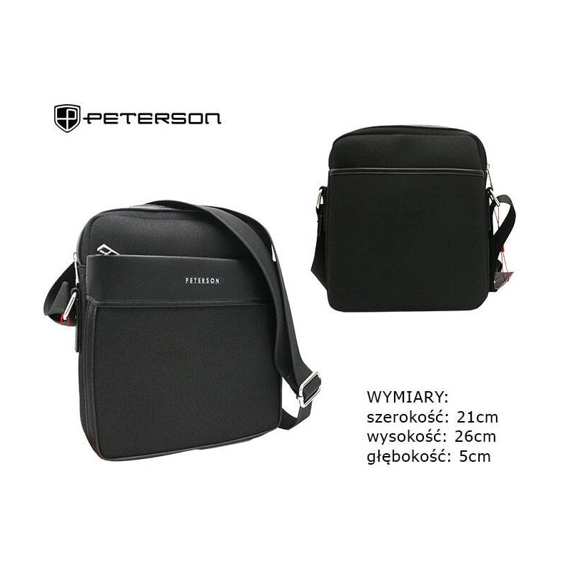 Codzienna torebka męska crossbody - Peterson