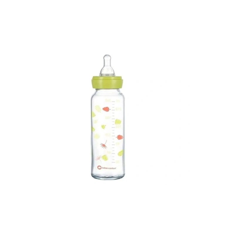 Butelka szklana 240 ml Jungle Glass E2B159