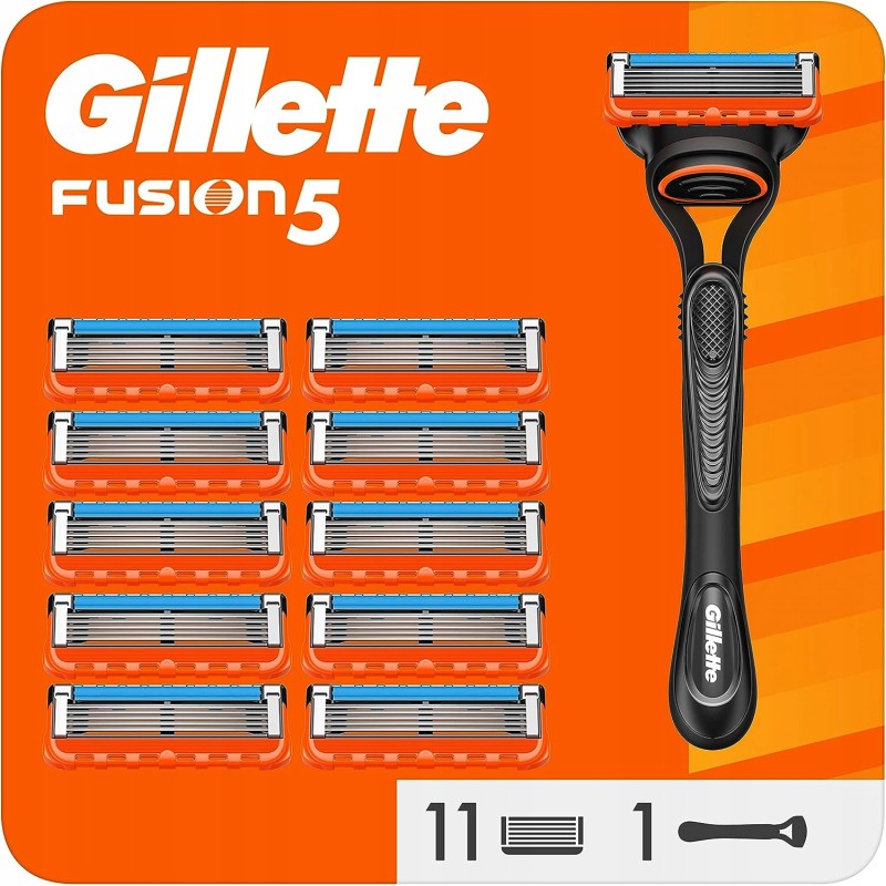 GILLETTE FUSION 5 WYMIENNE OSTRZA 11SZT +