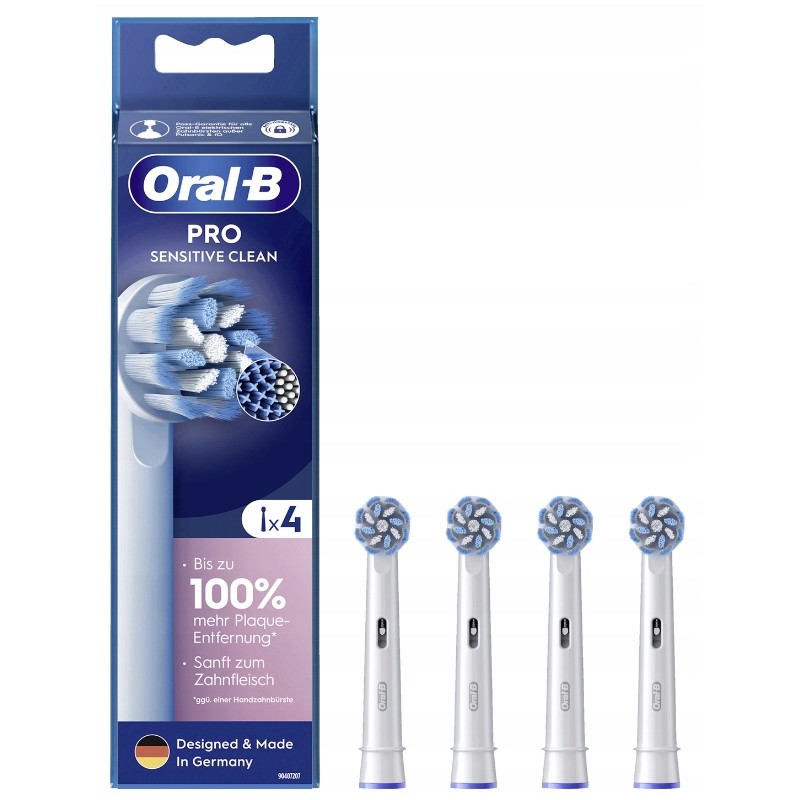 Końcówki ORAL-B PRO SENSITIVE Clean Oryginalne 4szt.