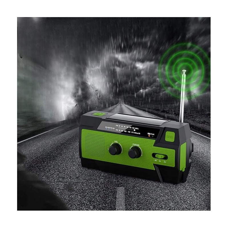 Radio sieciowo-bateryjne AM, FM Yikanwen MD-090P
